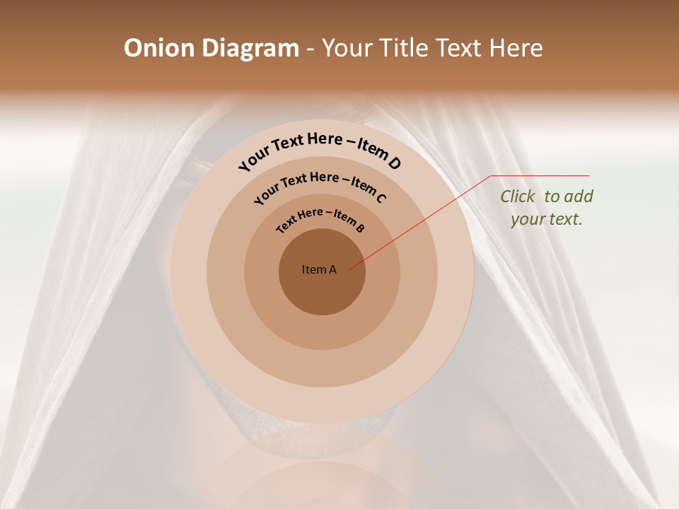 Isolated Lifestyle Eye PowerPoint Template