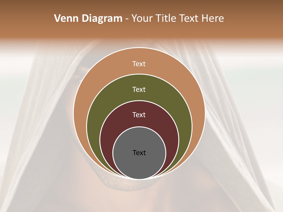 Isolated Lifestyle Eye PowerPoint Template