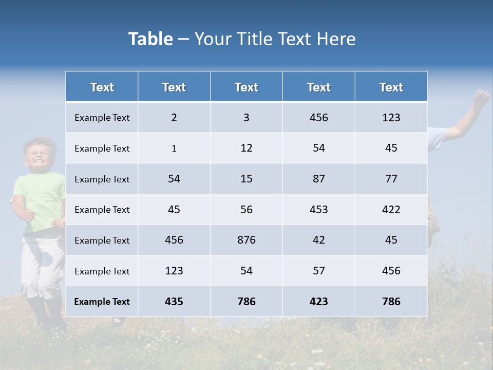 Lifestyle Smiling Group PowerPoint Template