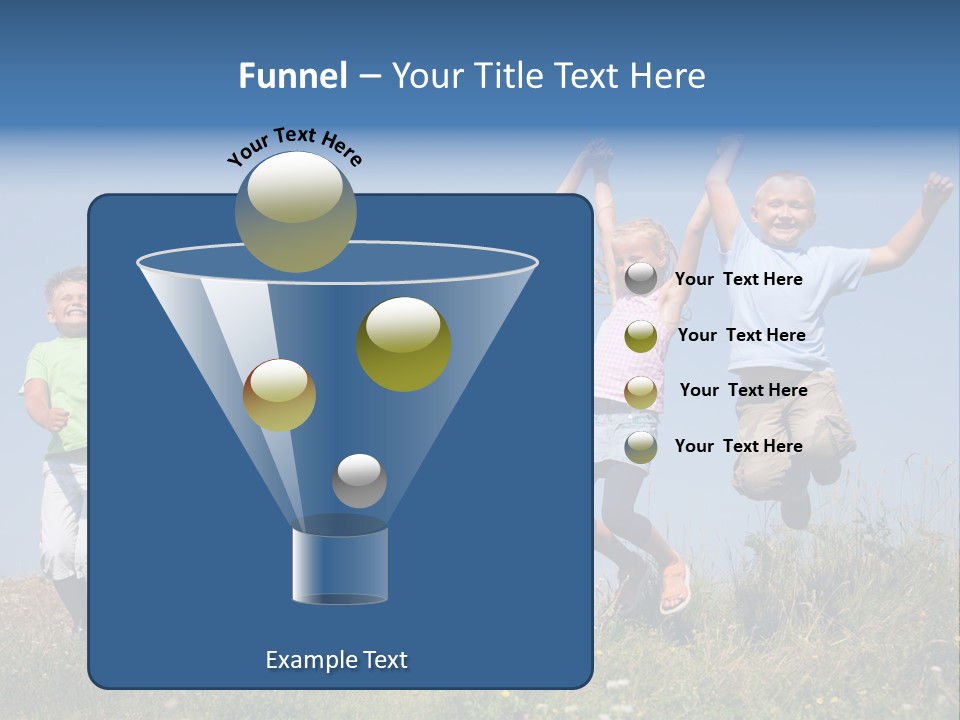 Lifestyle Smiling Group PowerPoint Template
