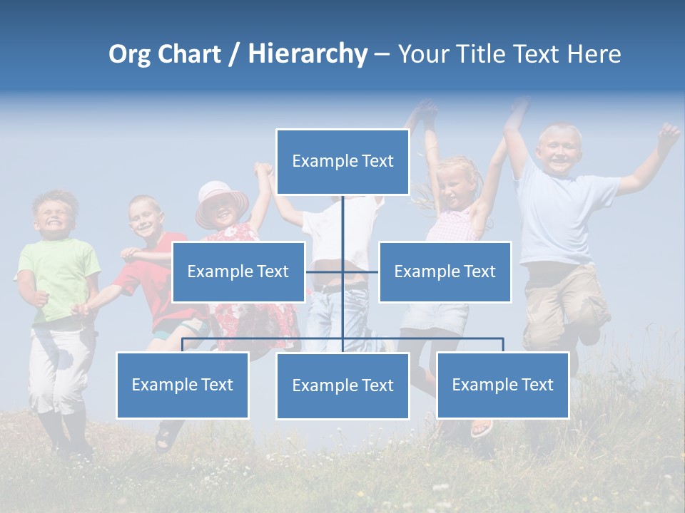Lifestyle Smiling Group PowerPoint Template