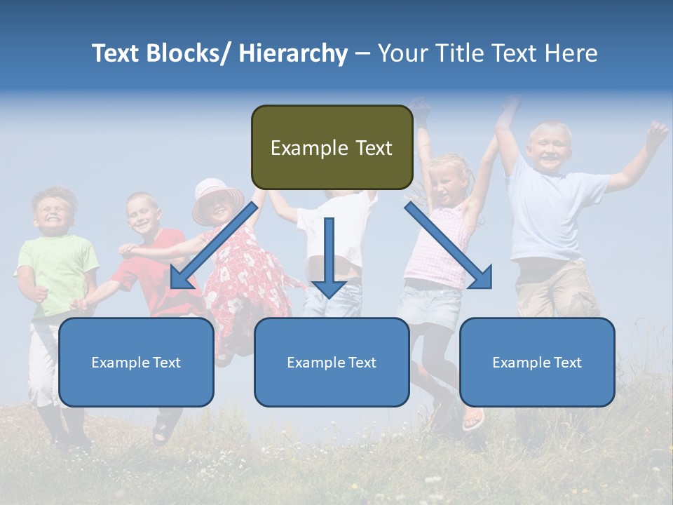Lifestyle Smiling Group PowerPoint Template
