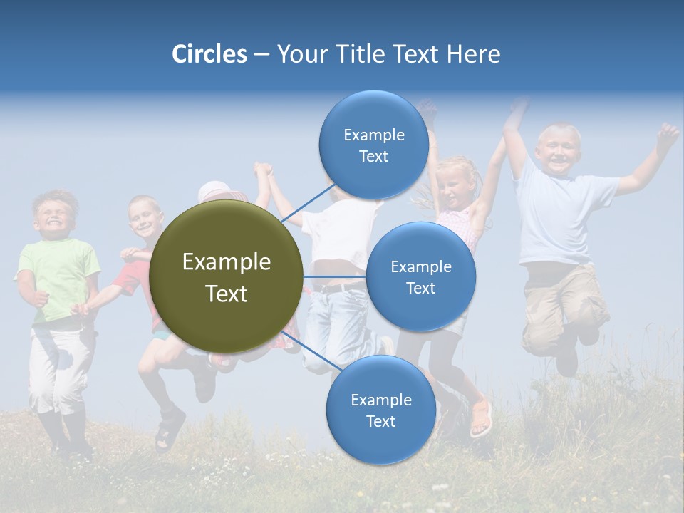 Lifestyle Smiling Group PowerPoint Template