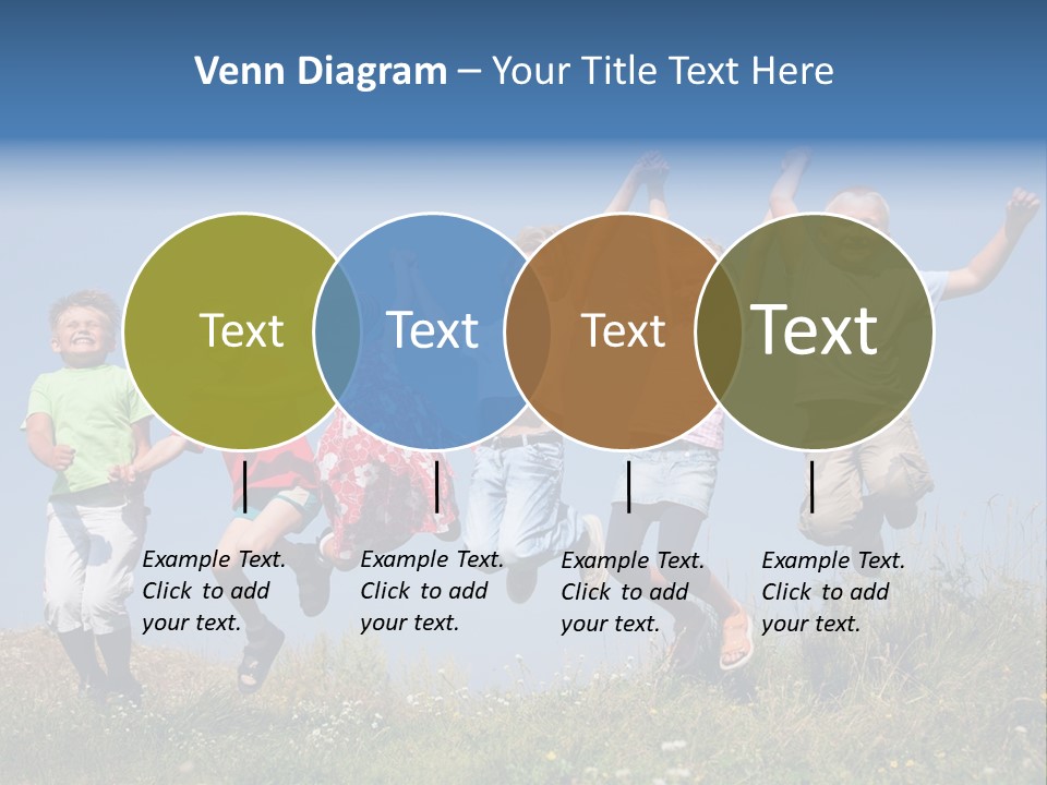 Lifestyle Smiling Group PowerPoint Template