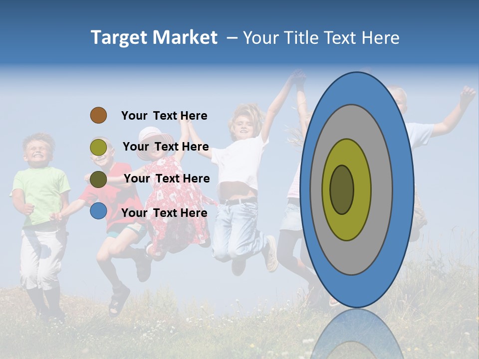 Lifestyle Smiling Group PowerPoint Template