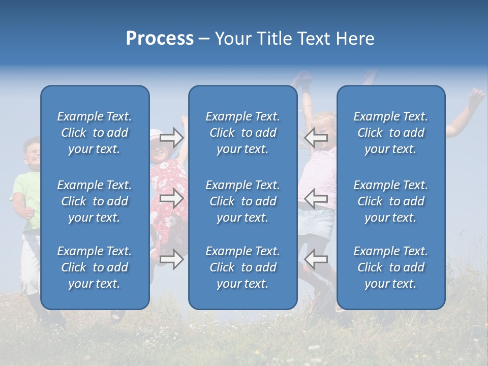 Lifestyle Smiling Group PowerPoint Template
