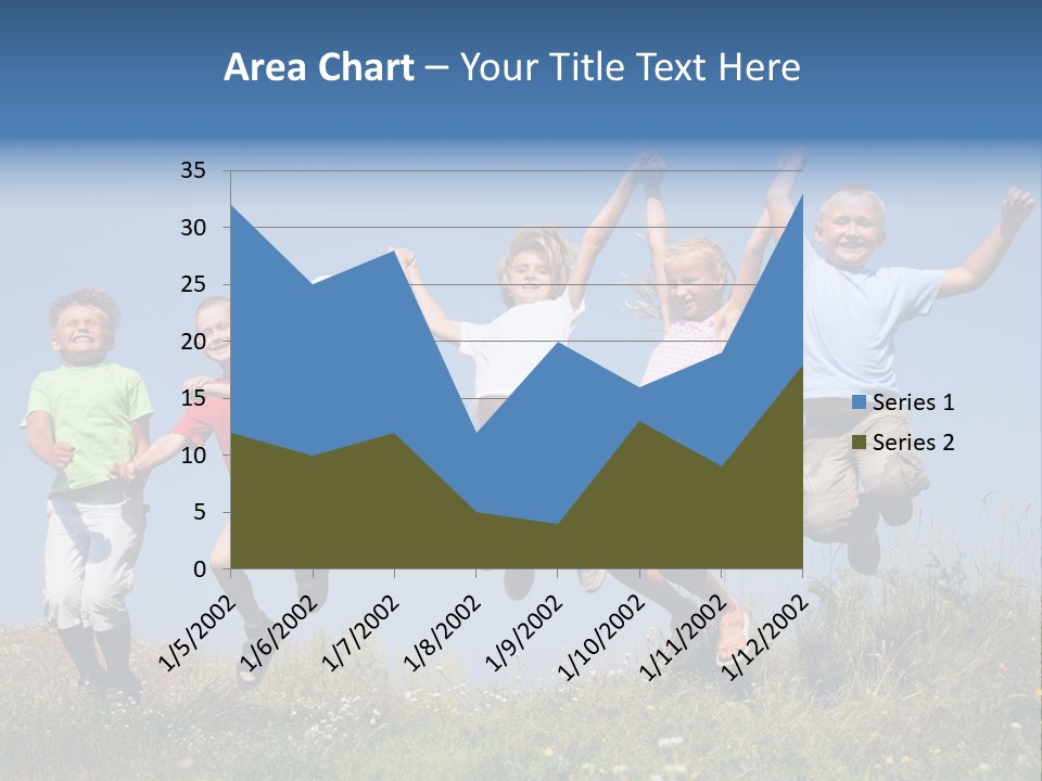 Lifestyle Smiling Group PowerPoint Template