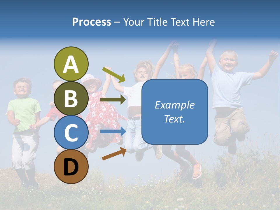 Lifestyle Smiling Group PowerPoint Template