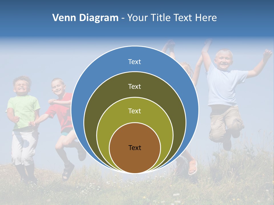 Lifestyle Smiling Group PowerPoint Template