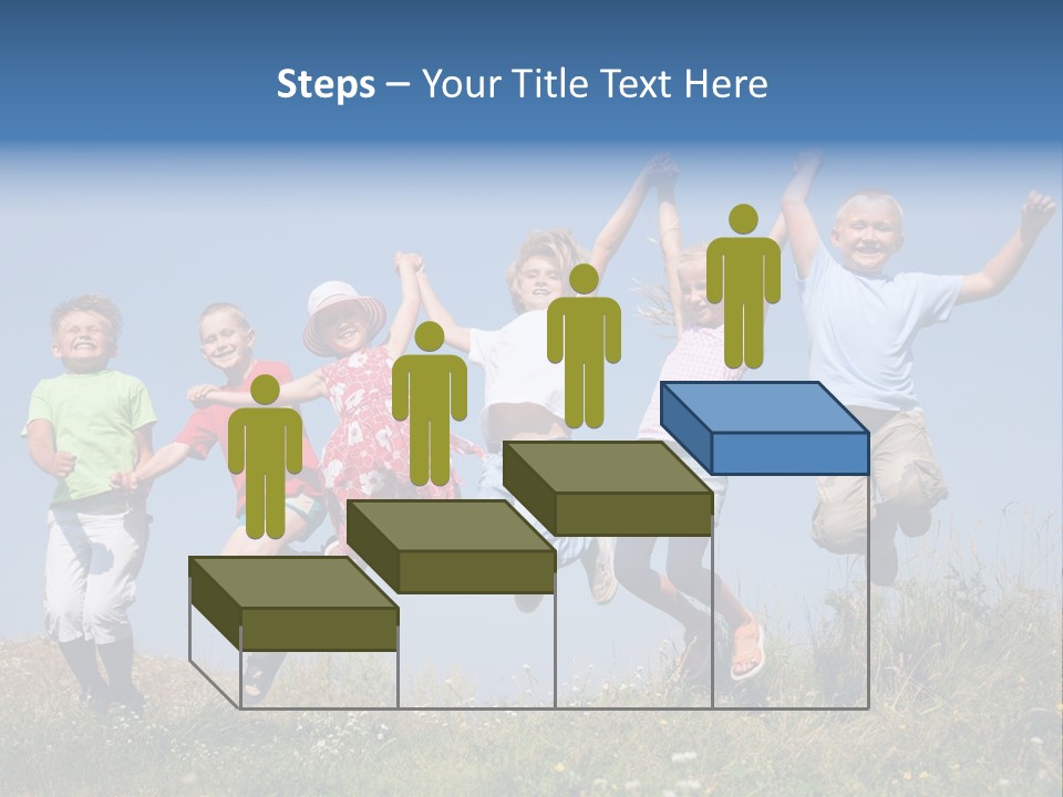 Lifestyle Smiling Group PowerPoint Template