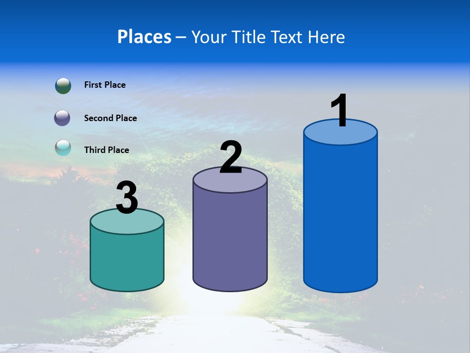 Hell Illuminated Environment PowerPoint Template