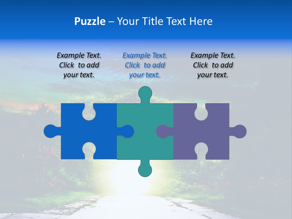Hell Illuminated Environment PowerPoint Template