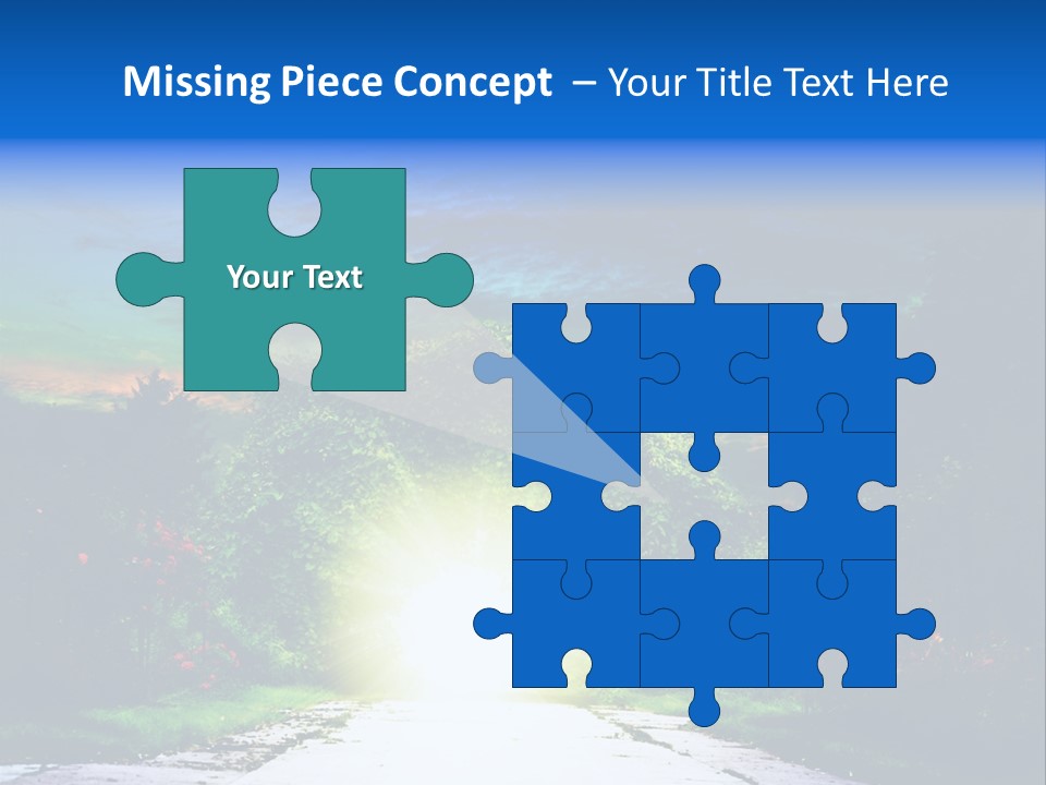 Hell Illuminated Environment PowerPoint Template