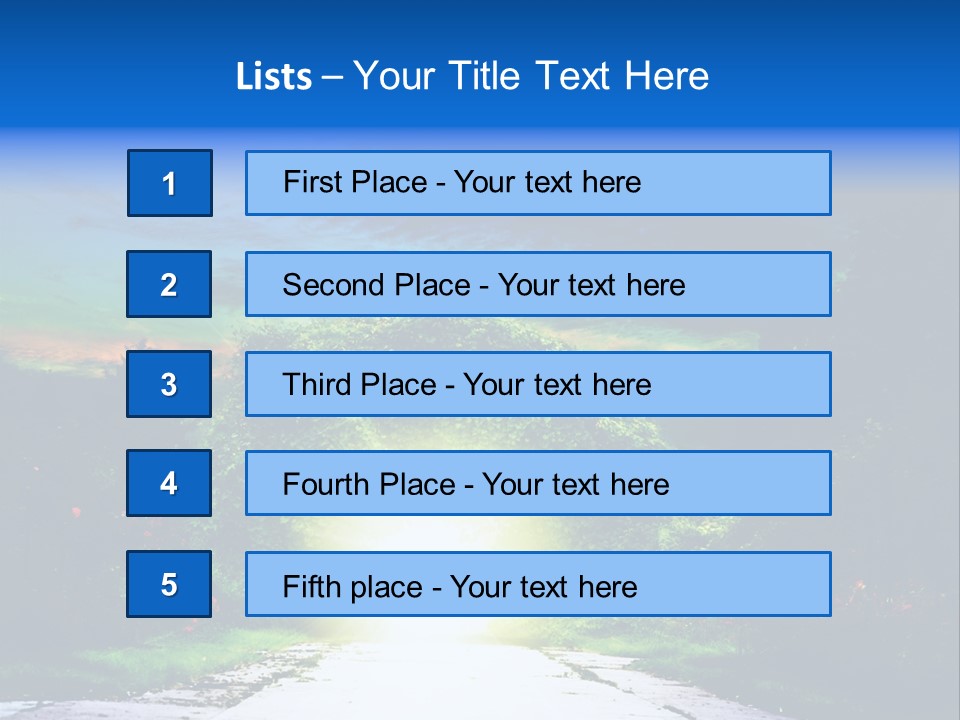 Hell Illuminated Environment PowerPoint Template