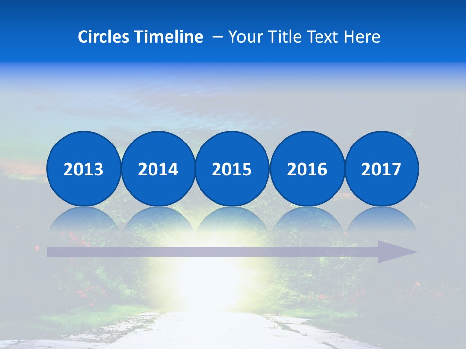 Hell Illuminated Environment PowerPoint Template