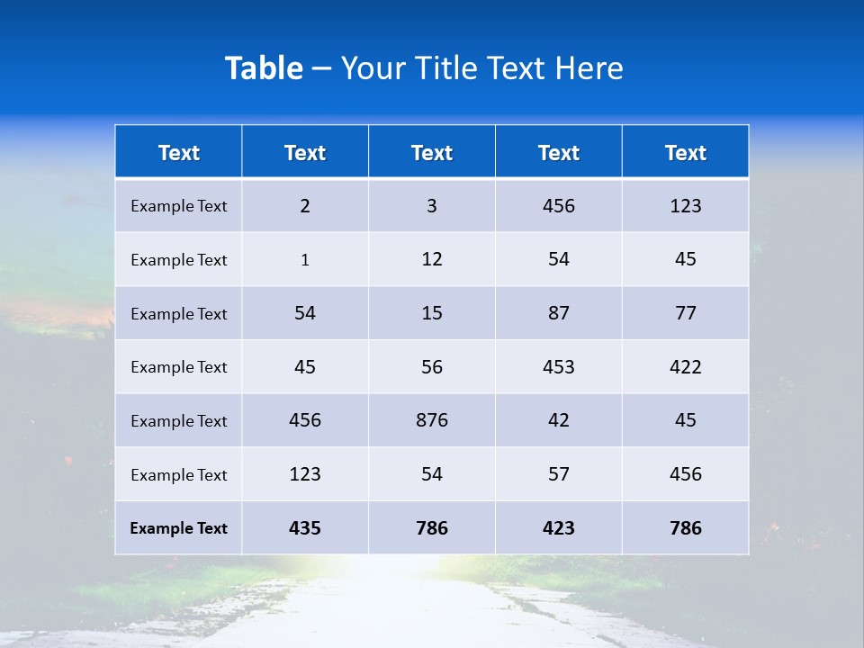 Hell Illuminated Environment PowerPoint Template