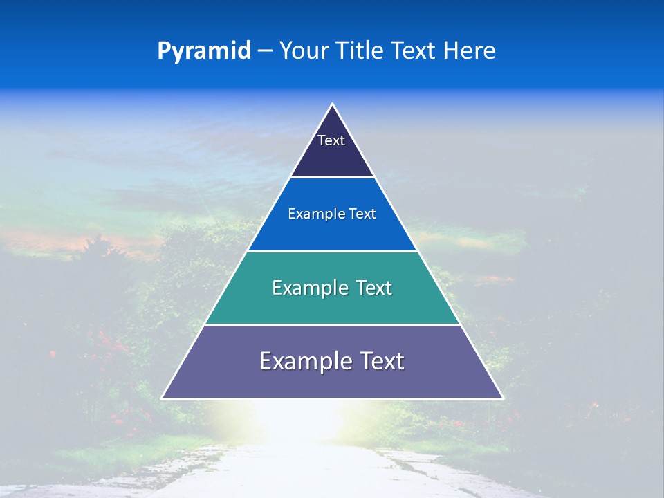 Hell Illuminated Environment PowerPoint Template