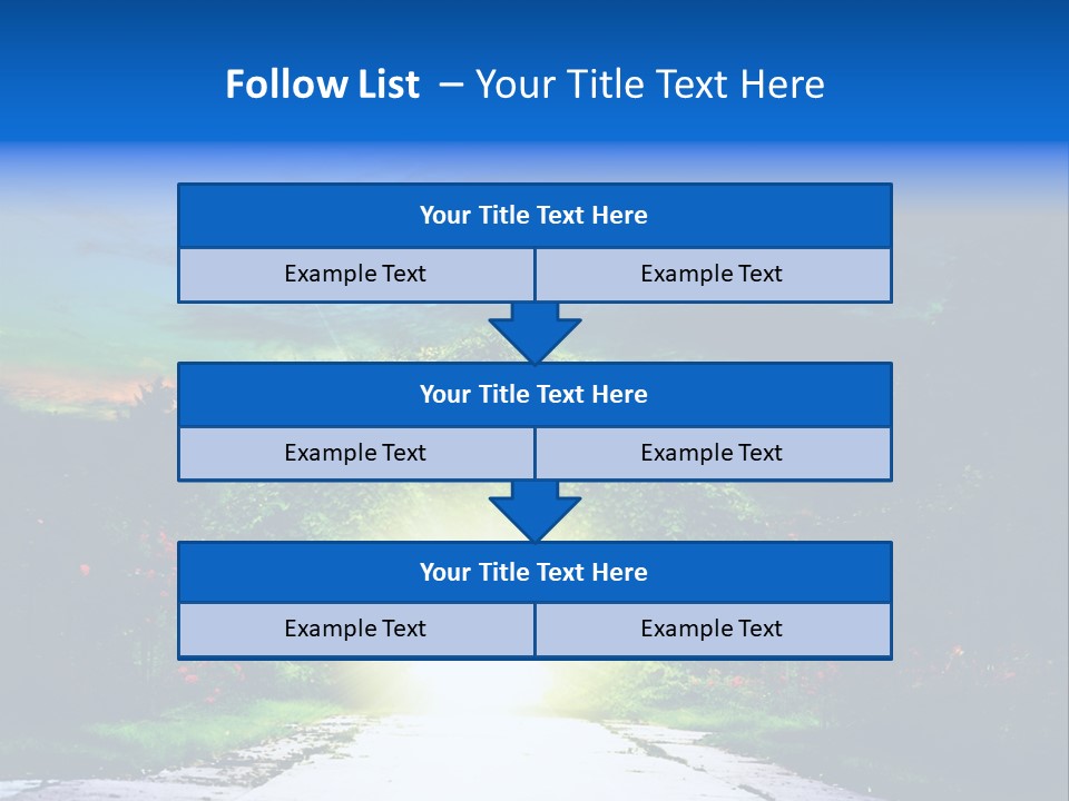 Hell Illuminated Environment PowerPoint Template