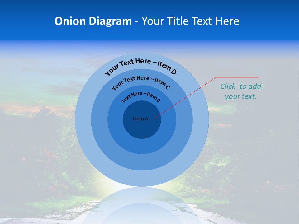 Hell Illuminated Environment PowerPoint Template