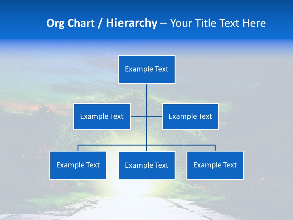 Hell Illuminated Environment PowerPoint Template