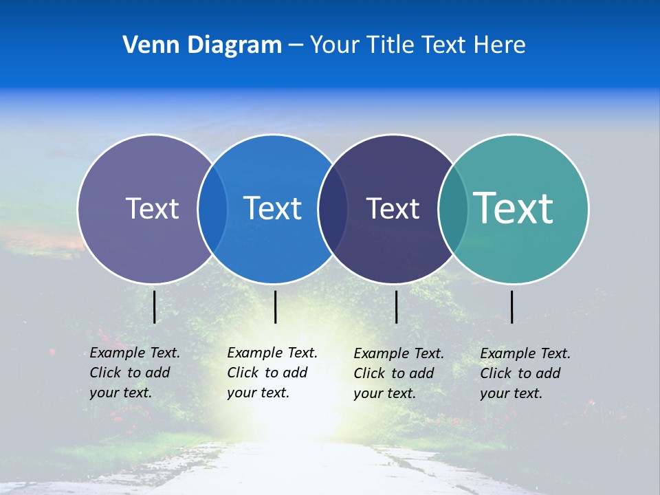 Hell Illuminated Environment PowerPoint Template