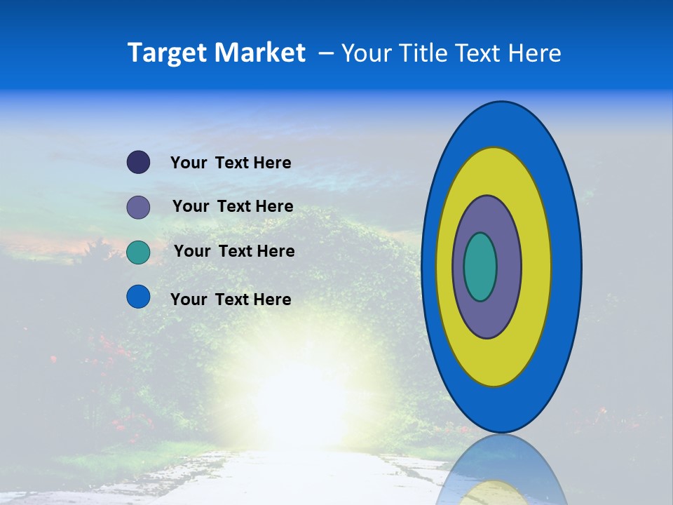 Hell Illuminated Environment PowerPoint Template