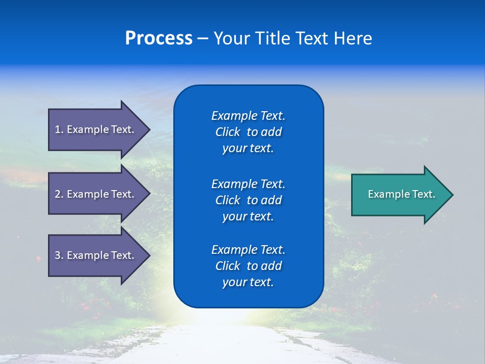 Hell Illuminated Environment PowerPoint Template