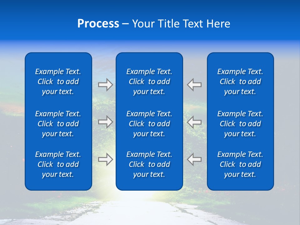 Hell Illuminated Environment PowerPoint Template