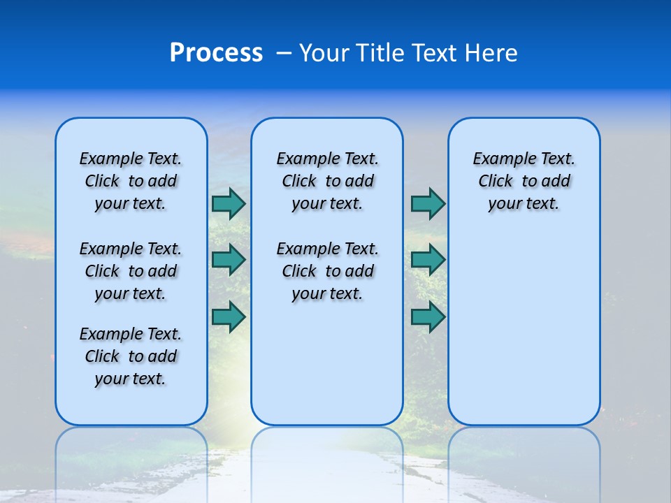 Hell Illuminated Environment PowerPoint Template