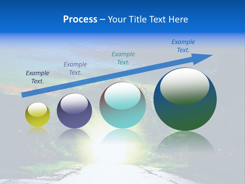 Hell Illuminated Environment PowerPoint Template