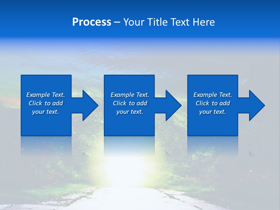 Hell Illuminated Environment PowerPoint Template