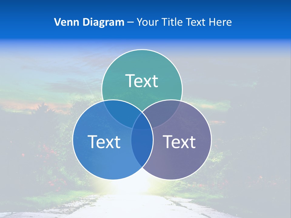 Hell Illuminated Environment PowerPoint Template