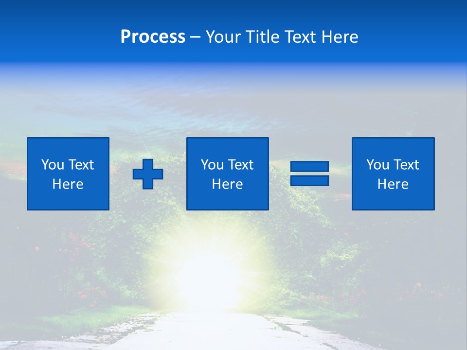 Hell Illuminated Environment PowerPoint Template