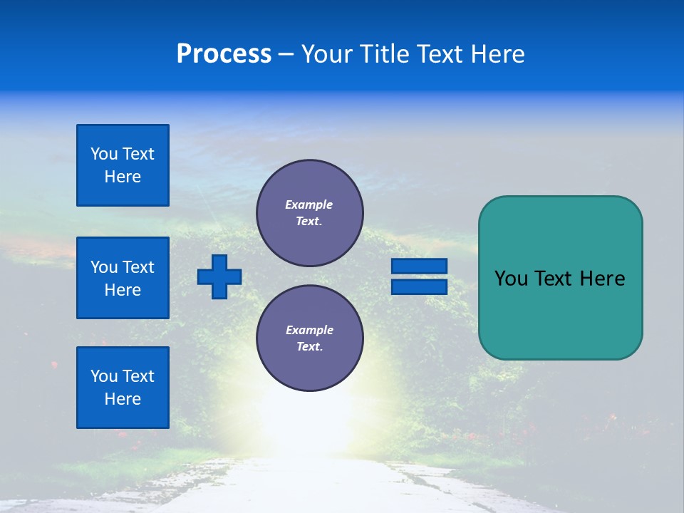 Hell Illuminated Environment PowerPoint Template
