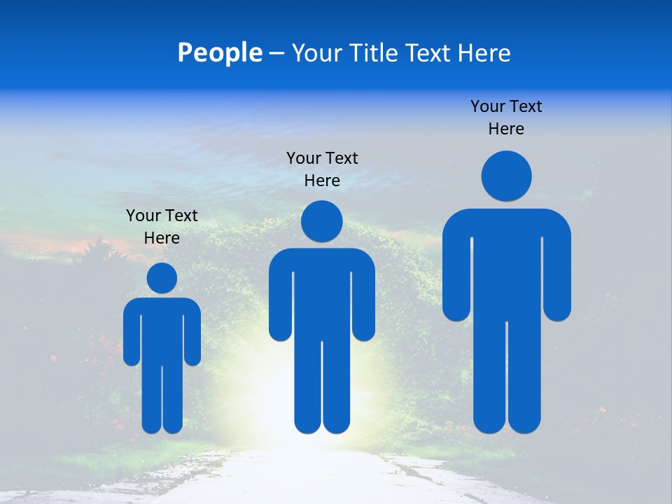 Hell Illuminated Environment PowerPoint Template