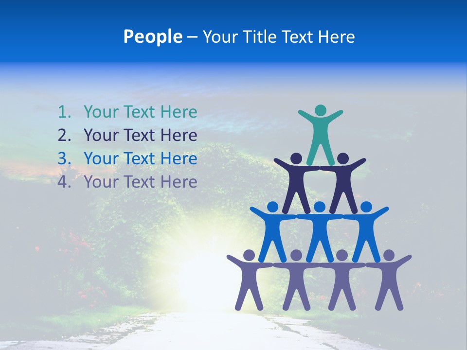 Hell Illuminated Environment PowerPoint Template