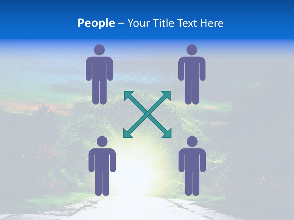 Hell Illuminated Environment PowerPoint Template