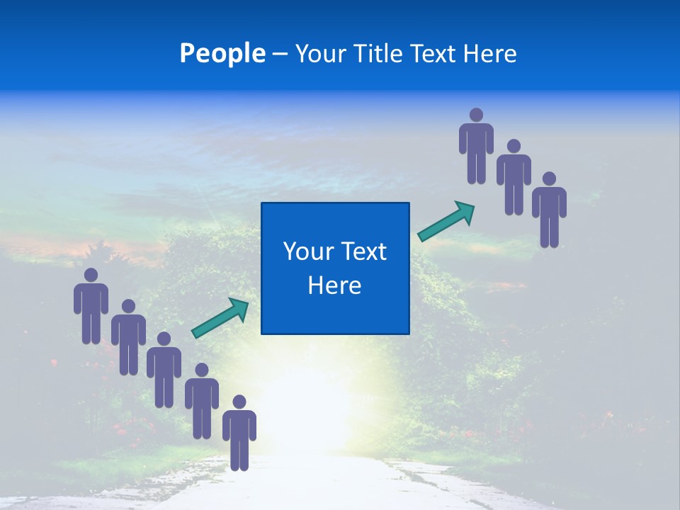 Hell Illuminated Environment PowerPoint Template
