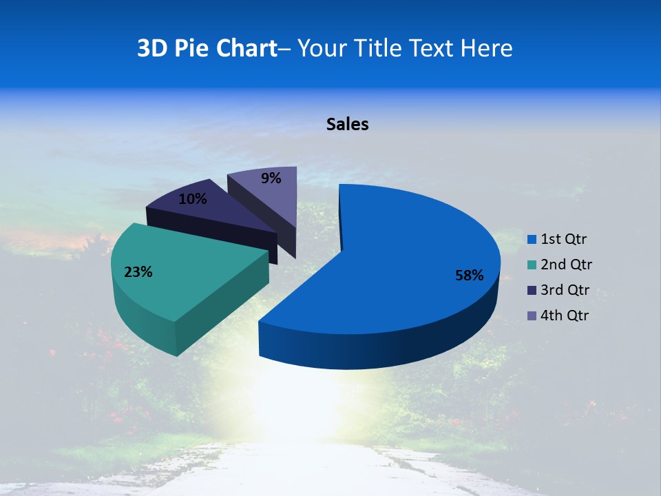 Hell Illuminated Environment PowerPoint Template