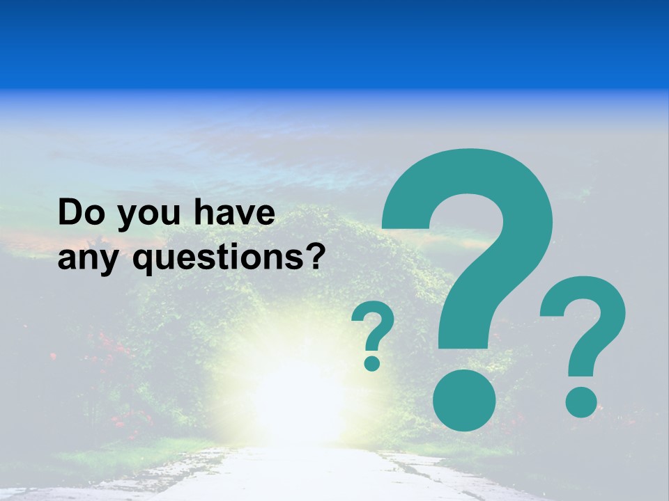 Hell Illuminated Environment PowerPoint Template