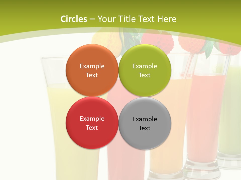 Cherry Citrus Thirsty PowerPoint Template