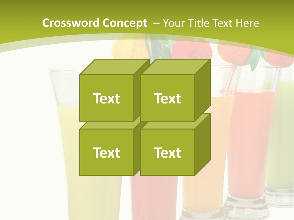 Cherry Citrus Thirsty PowerPoint Template