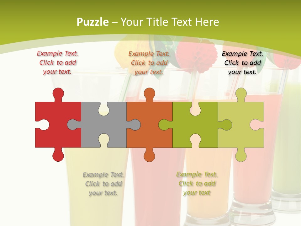 Cherry Citrus Thirsty PowerPoint Template