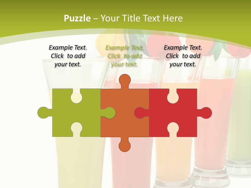 Cherry Citrus Thirsty PowerPoint Template