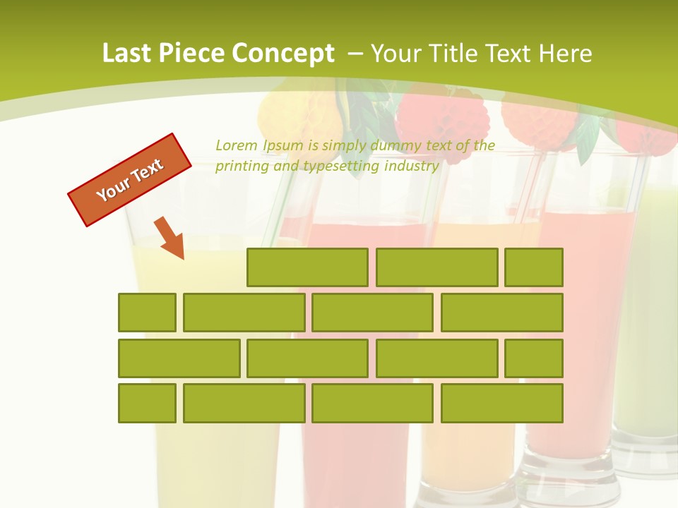 Cherry Citrus Thirsty PowerPoint Template