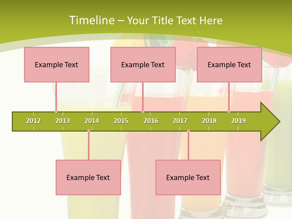 Cherry Citrus Thirsty PowerPoint Template
