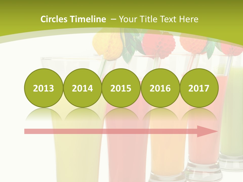 Cherry Citrus Thirsty PowerPoint Template