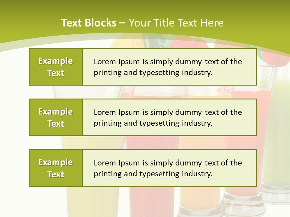 Cherry Citrus Thirsty PowerPoint Template