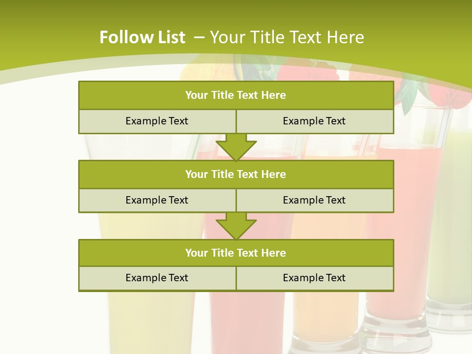 Cherry Citrus Thirsty PowerPoint Template