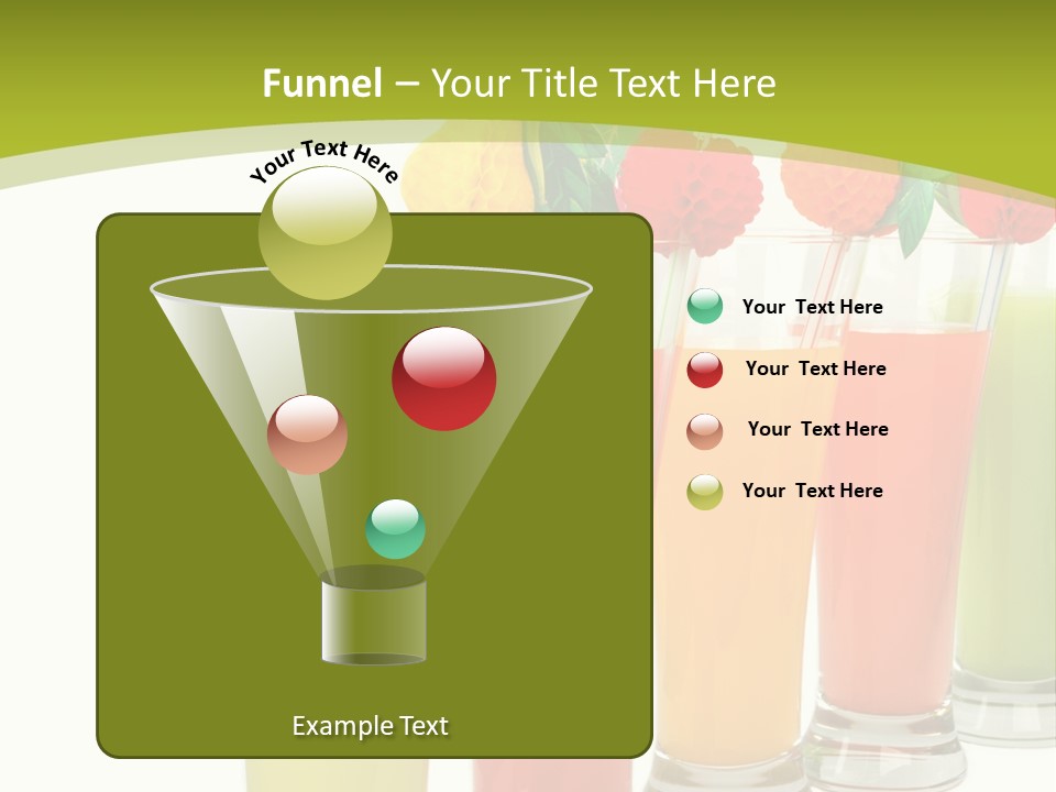 Cherry Citrus Thirsty PowerPoint Template